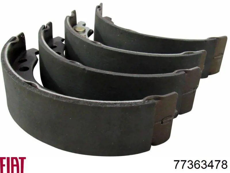 Купити 77363478 Fiat/Alfa/Lancia Гальмівні колодки гальма стоянки