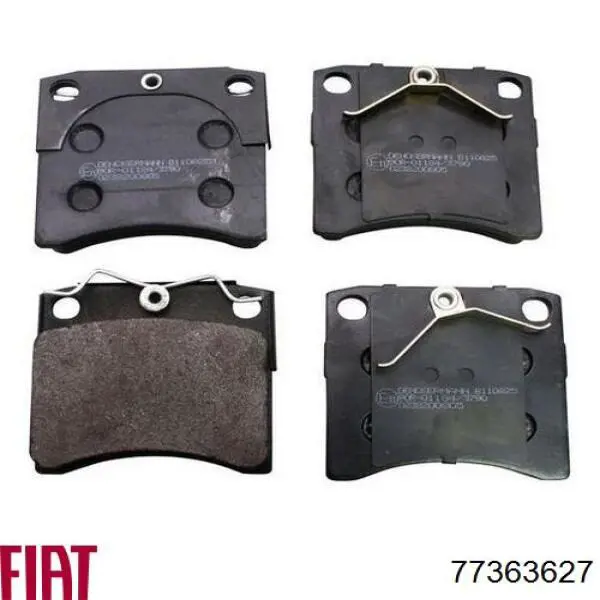 Купити 77363627 Fiat/Alfa/Lancia Колодки гальмівні передні, дискові
