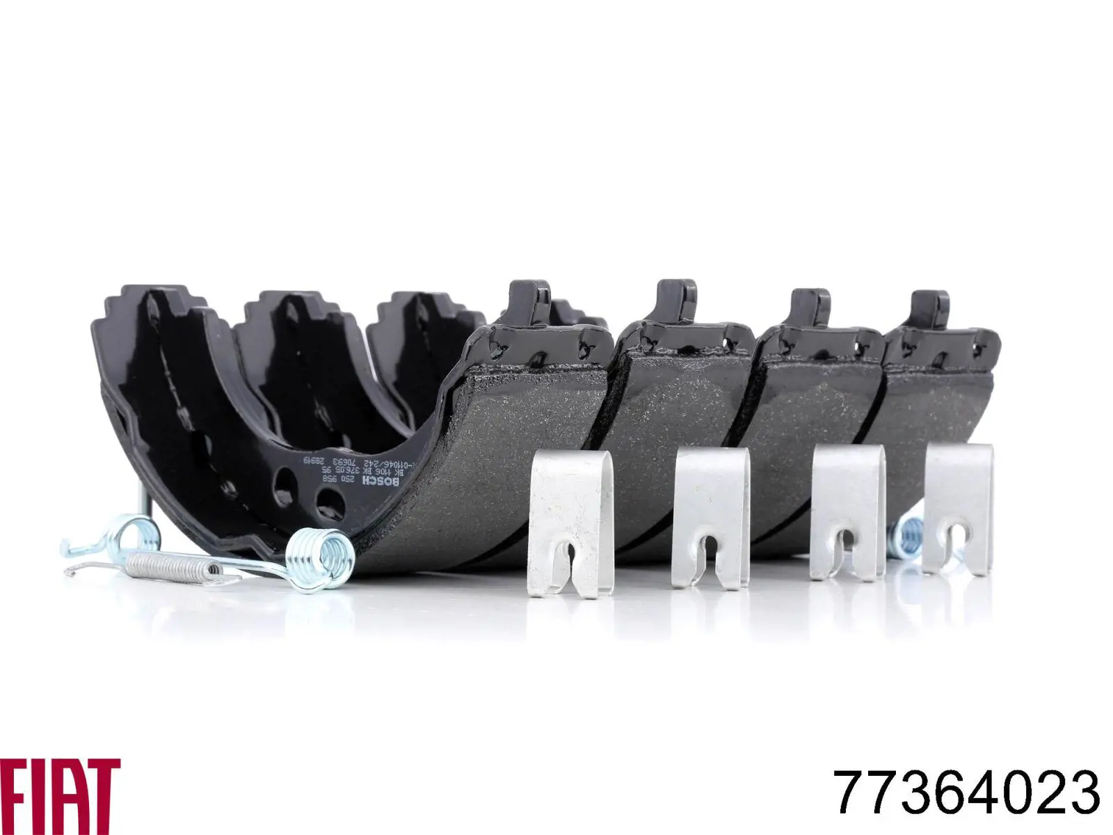 77364023 Fiat/Alfa/Lancia Гальмівні колодки ручника