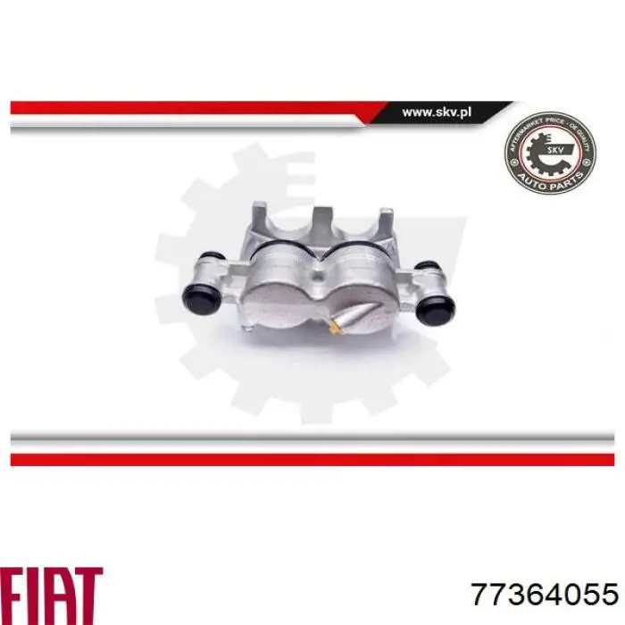 Купити 77364055 Fiat/Alfa/Lancia Супорт гальмівний передній правий