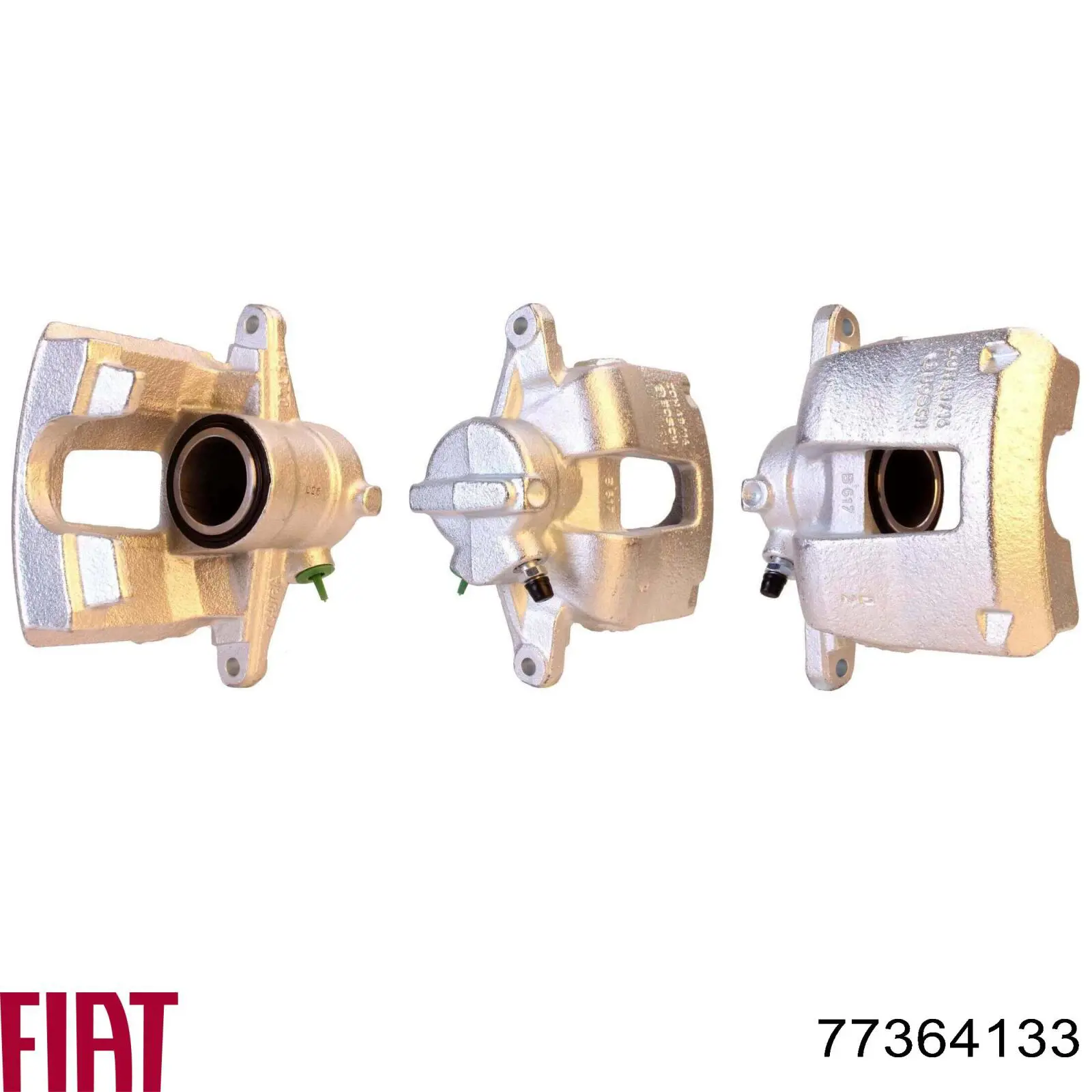 Супорт гальмівний задній правий Fiat/Alfa/Lancia 77364133