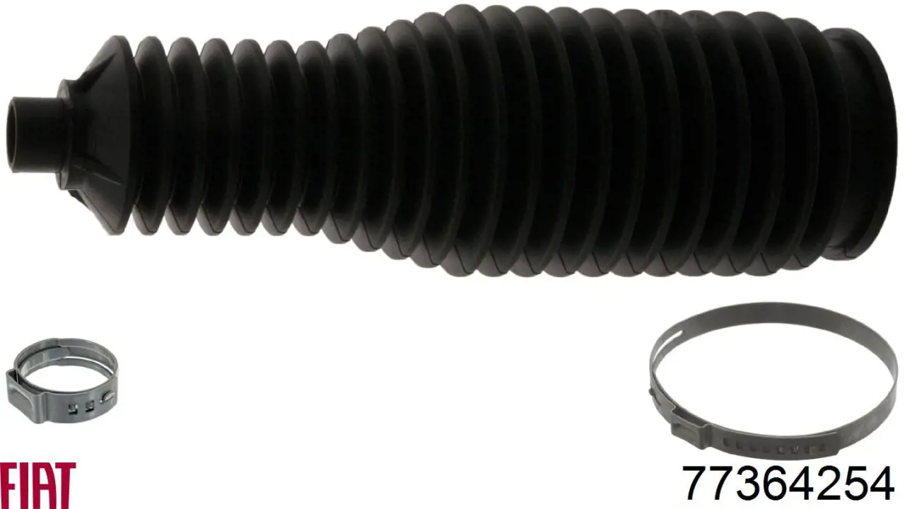Пильник рульової тяги Fiat/Alfa/Lancia 77364254 ціна, від 9.08 USD