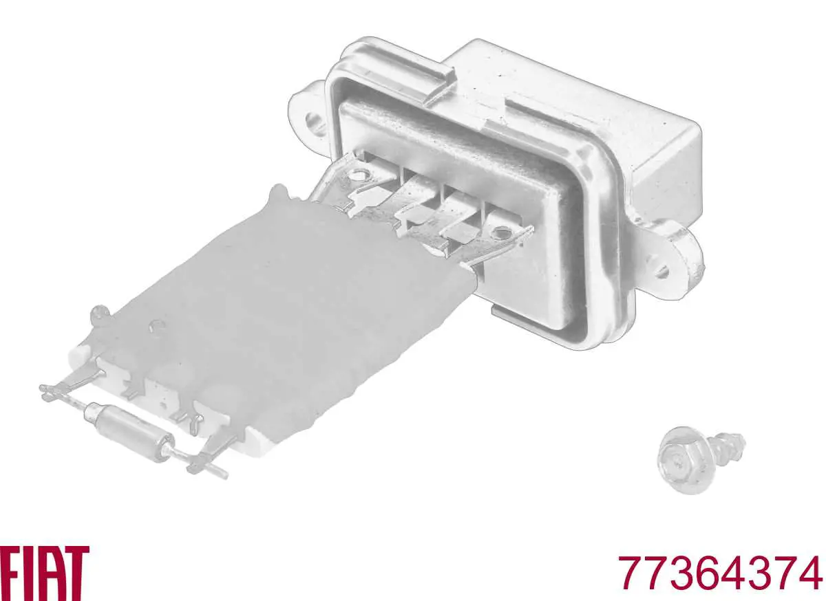 77364374 Fiat/Alfa/Lancia Регулятор оборотів пічки