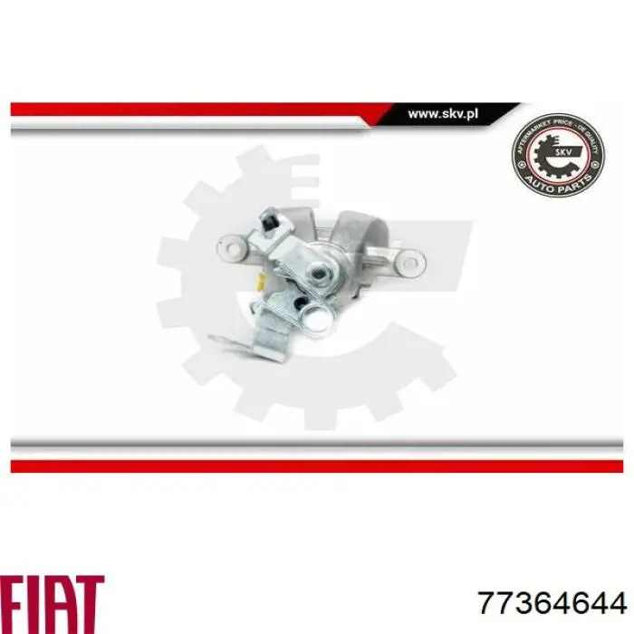 Супорт гальмівний задній правий Fiat/Alfa/Lancia 77364644 ціна, від 46.14 USD