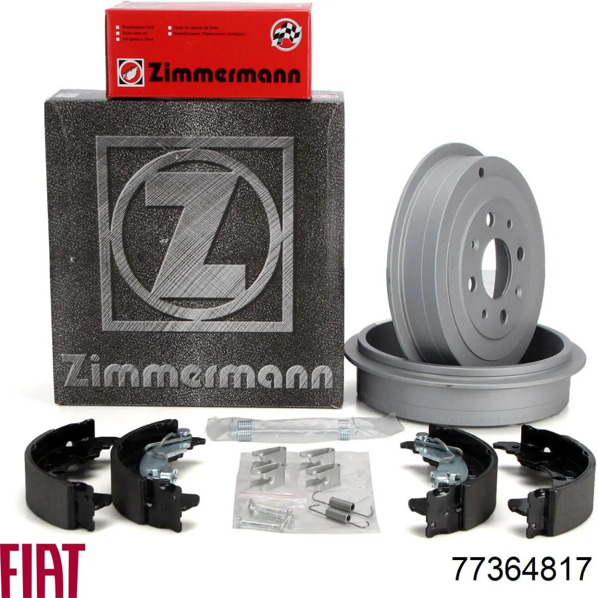 77364817 Fiat/Alfa/Lancia Колодки гальмівні задні, барабанні