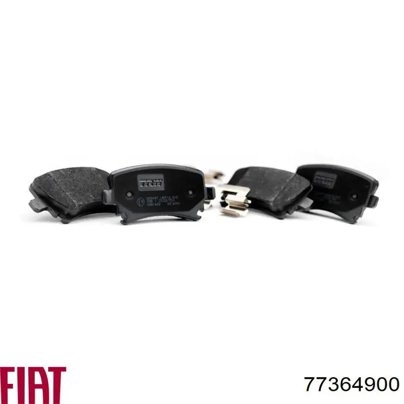 77364900 Fiat/Alfa/Lancia Передні гальмівні колодки