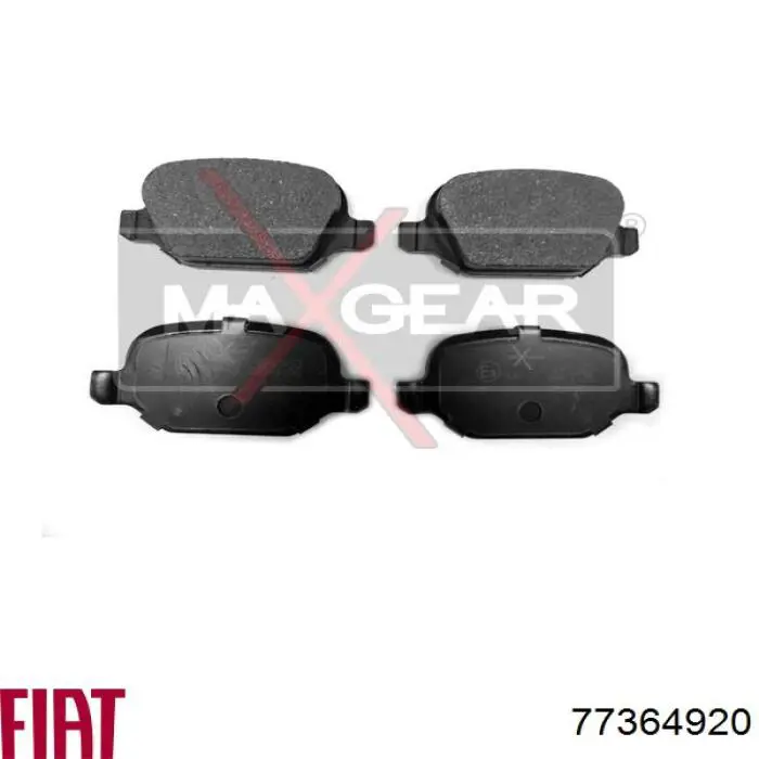 Купити 77364920 Fiat/Alfa/Lancia Задні колодки