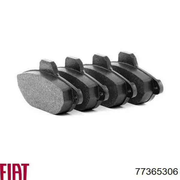 Гальмівні колодки Fiat/Alfa/Lancia 77365306 ціна, від 23.92 USD