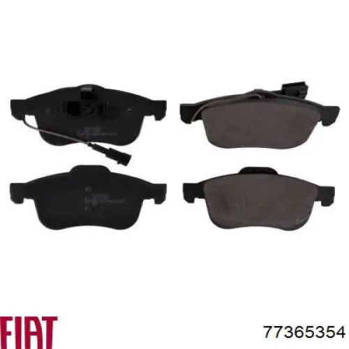 Купити 77365354 Fiat/Alfa/Lancia Колодки гальмівні передні, дискові