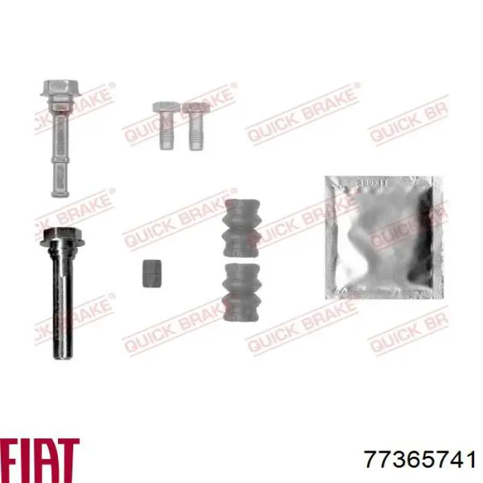 77365741 Fiat/Alfa/Lancia Супорт гальмівний задній правий