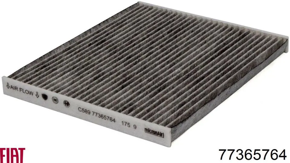 Фільтр повітряний обігрівача Fiat/Alfa/Lancia 77365764 ціна, від 11.91 USD