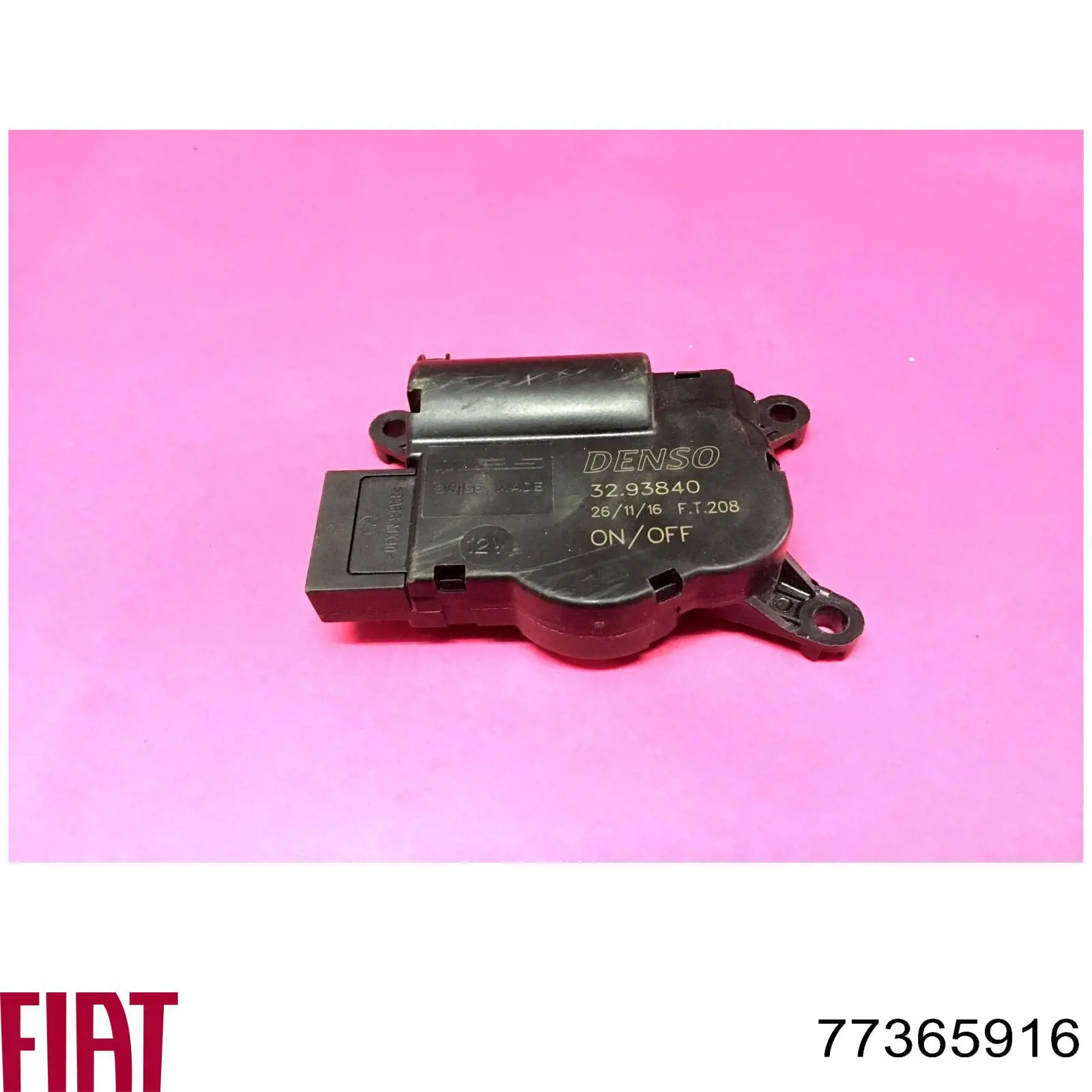 Двигун заслінки печі Fiat/Alfa/Lancia 77365916 ціна, від 24.93 USD