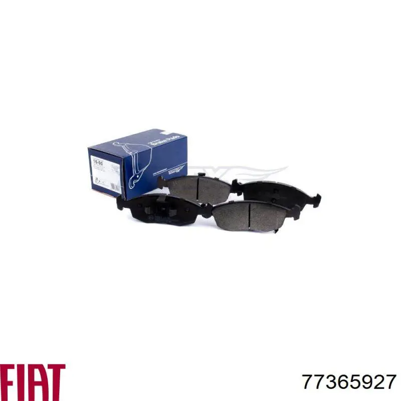 Гальмівні колодки Fiat/Alfa/Lancia 77365927 ціна, від 30.71 USD