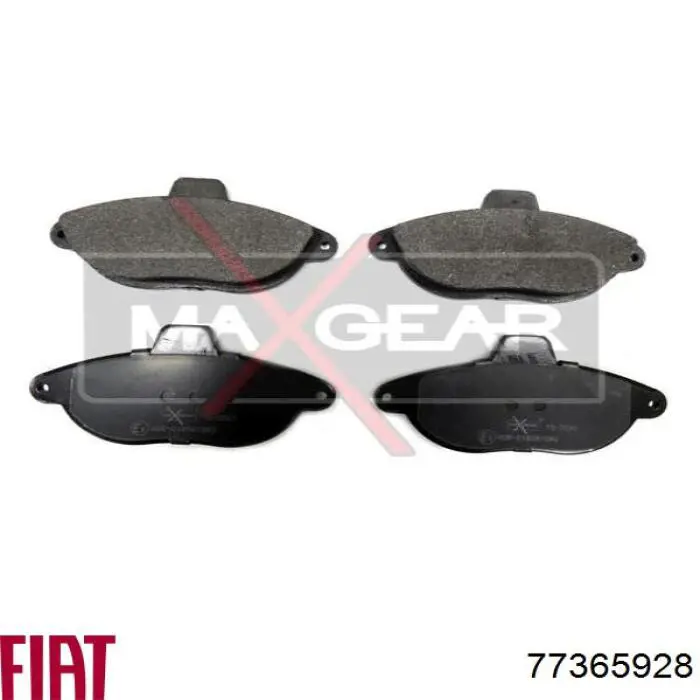 Гальмівні колодки Fiat/Alfa/Lancia 77365928 ціна, від 16.77 USD