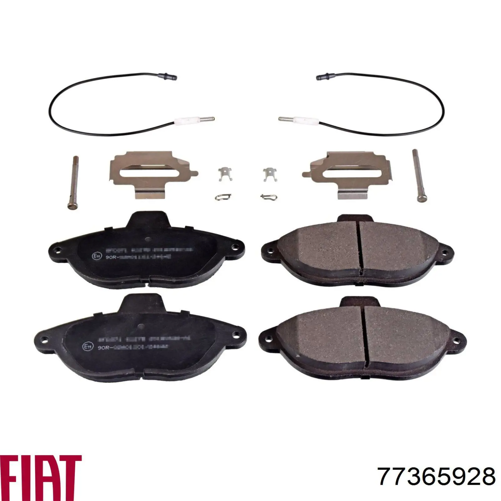 77365928 Fiat/Alfa/Lancia Передні гальмівні колодки