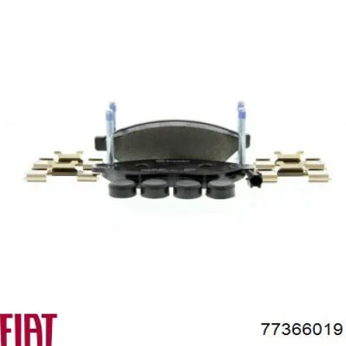 Передні тормозні колодки 77366019 Fiat/Alfa/Lancia