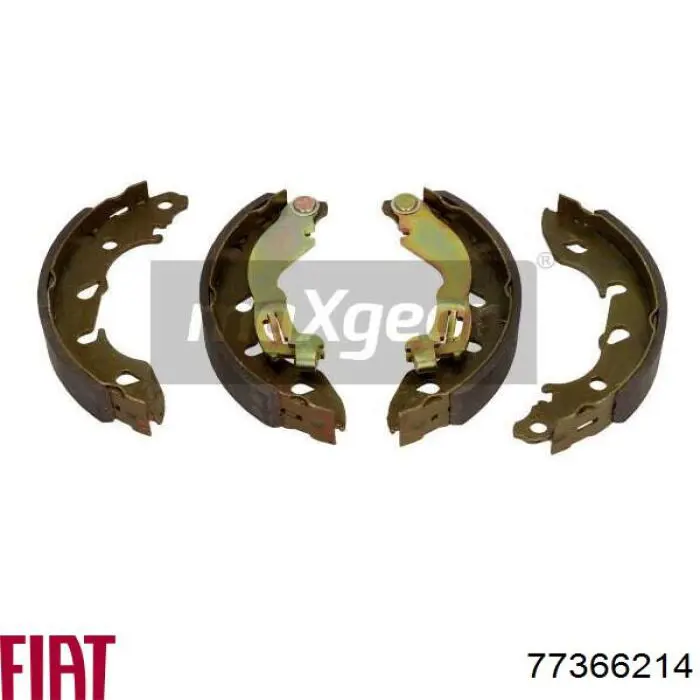 Колодки гальмові задні, барабанні Fiat/Alfa/Lancia 77366214 ціна, від 22.05 USD