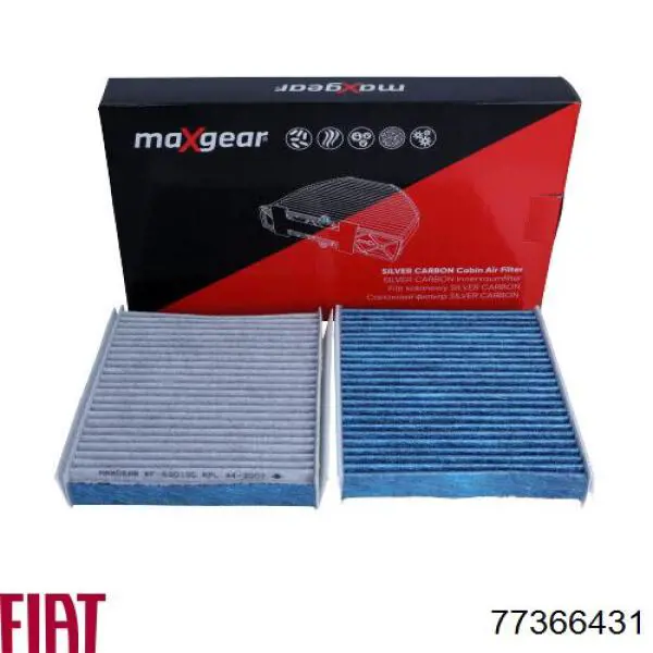 Фільтр повітряний обігрівача Fiat/Alfa/Lancia 77366431 ціна, від 18.38 USD
