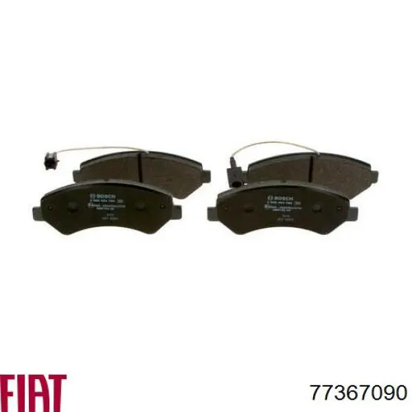 Передні тормозні колодки 77367090 Fiat/Alfa/Lancia