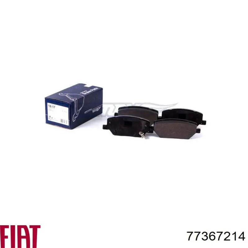 Купити 77367214 Fiat/Alfa/Lancia Колодки гальмівні передні, дискові