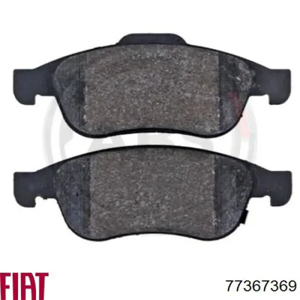 Передні тормозні колодки 77367369 Fiat/Alfa/Lancia