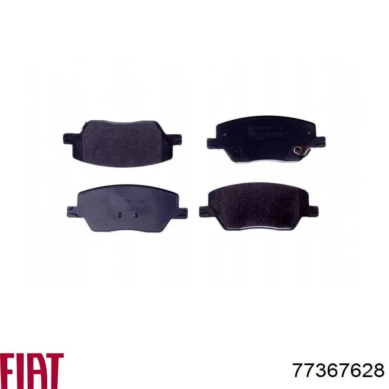 Гальмівні колодки Fiat/Alfa/Lancia 77367628 ціна, від 29.28 USD