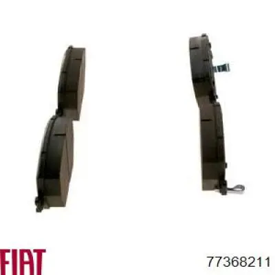 Гальмівні колодки Fiat/Alfa/Lancia 77368211 ціна, від 41.76 USD