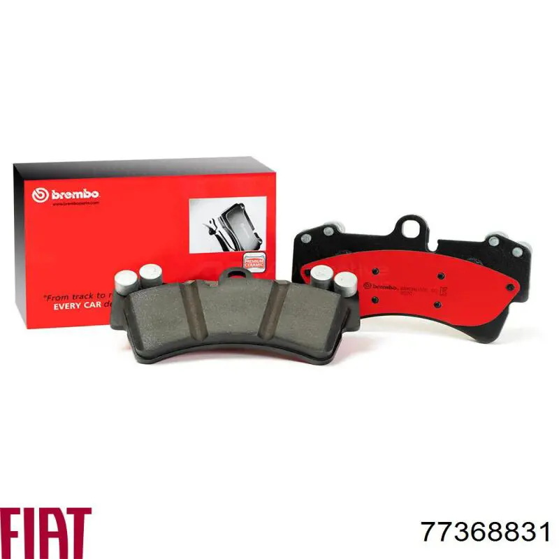 Гальмівні колодки Fiat/Alfa/Lancia 77368831 ціна, від 30.97 USD