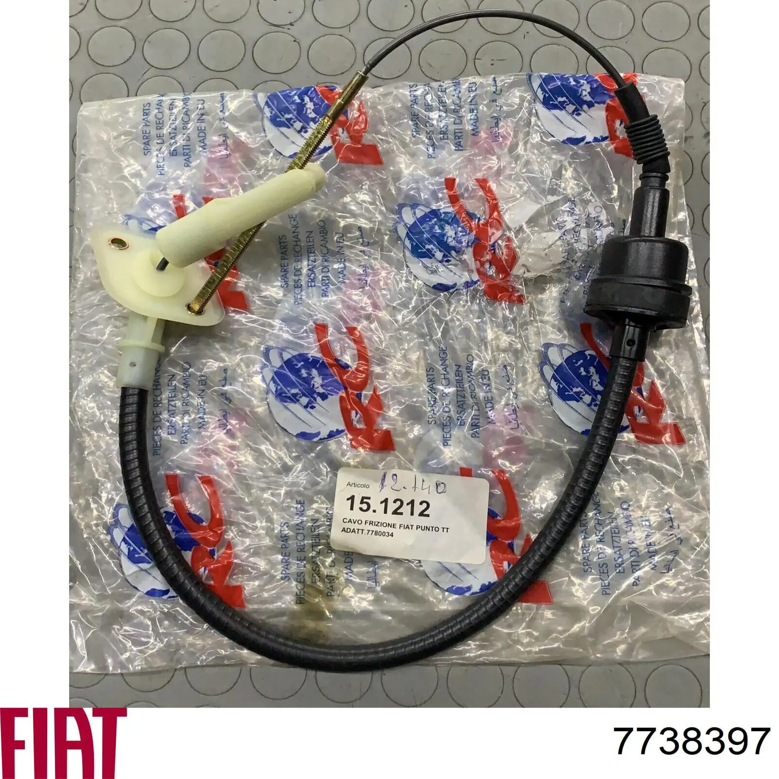 Трос зчеплення Fiat/Alfa/Lancia 7738397 ціна, від 14.06 USD