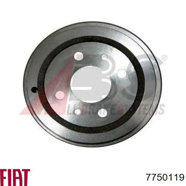 Барабан гальмівний задній 7750119 Fiat/Alfa/Lancia