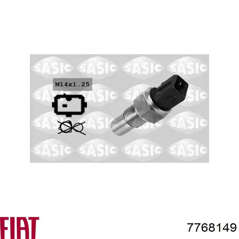 Термодатчик охолоджуючої рідини Fiat/Alfa/Lancia 7768149 ціна, від 31.21 USD