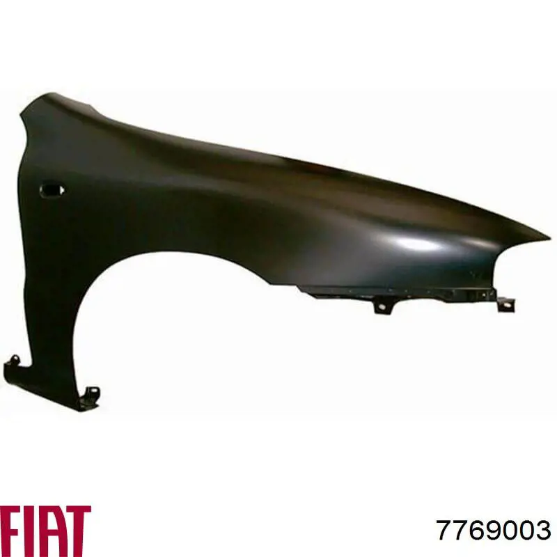 Крило переднє праве Fiat/Alfa/Lancia 7769003 ціна, від 64.66 USD