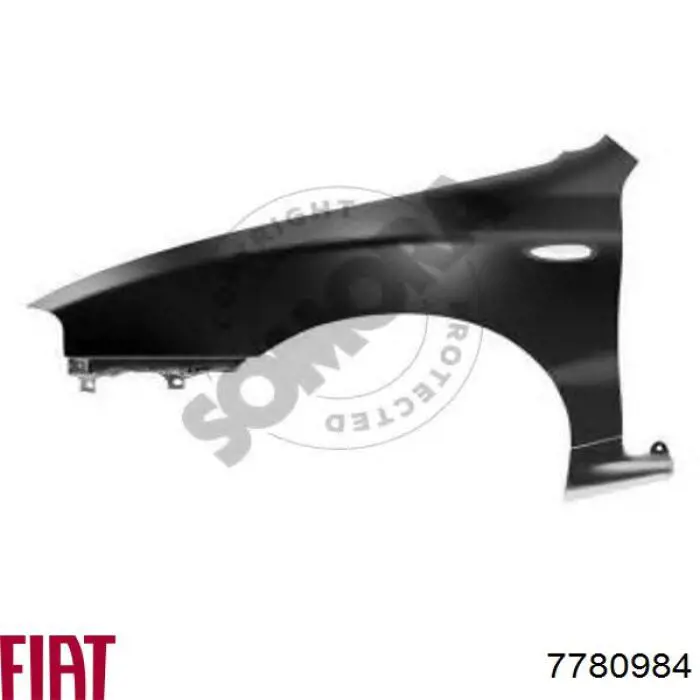 Купити 7780984 Fiat/Alfa/Lancia Крило переднє ліве