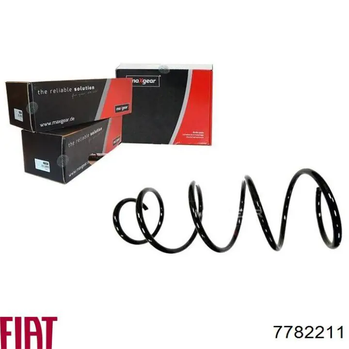 Пружина передня Fiat/Alfa/Lancia 7782211 ціна, від 21.88 USD