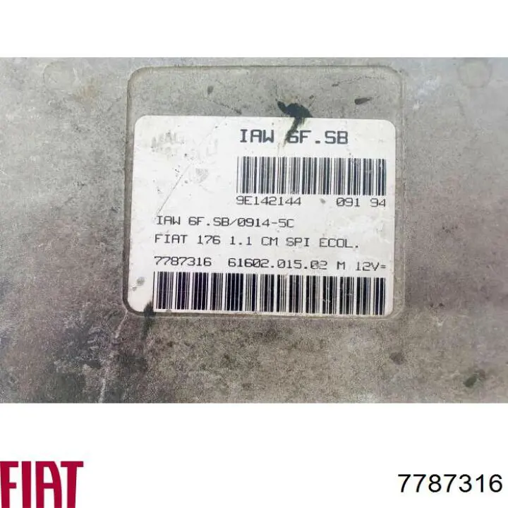 7787316 Fiat/Alfa/Lancia 