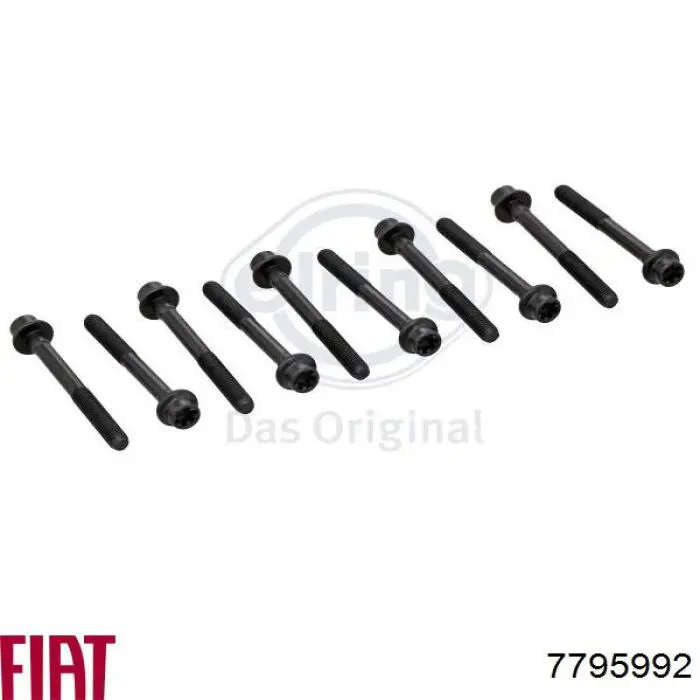 Болт головки блока циліндрів, ГБЦ Fiat/Alfa/Lancia 7795992 ціна, від 4.07 USD