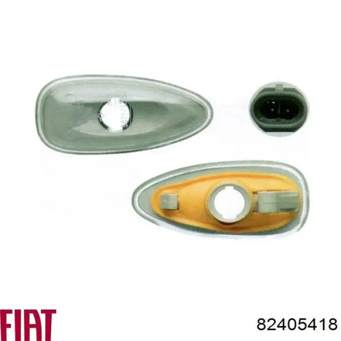 Лівий покажчик повороту Fiat/Alfa/Lancia 82405418 ціна, від 19.52 USD
