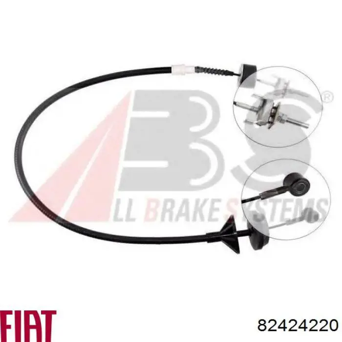Трос зчеплення 82424220 Fiat/Alfa/Lancia