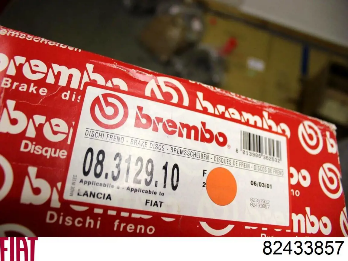 Гальмівні диски передні 800128 Cifam