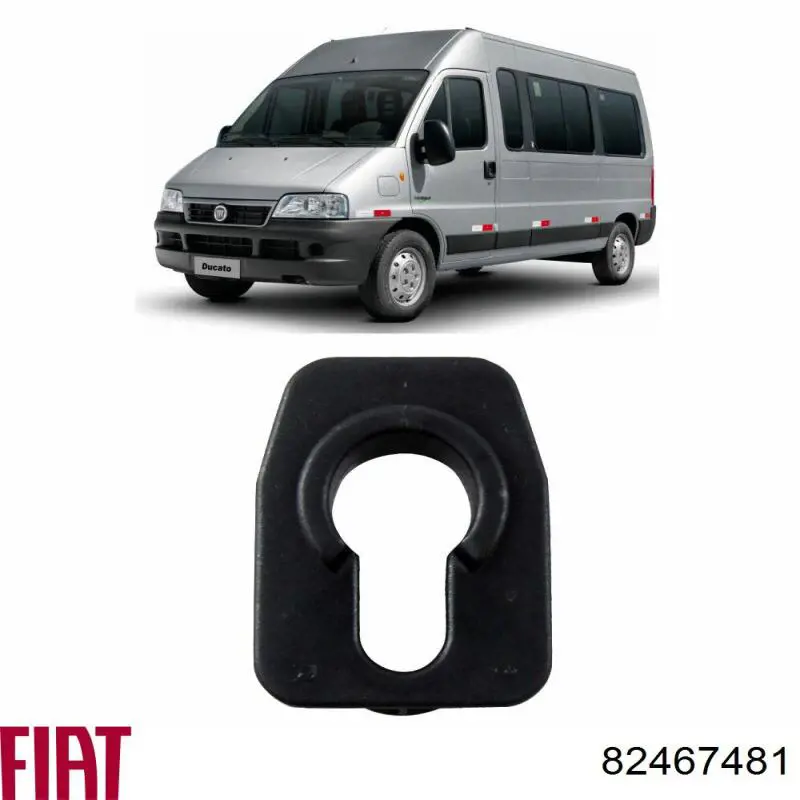 Фіксатор підпори капота Fiat/Alfa/Lancia 82467481 ціна, від 1.24 USD