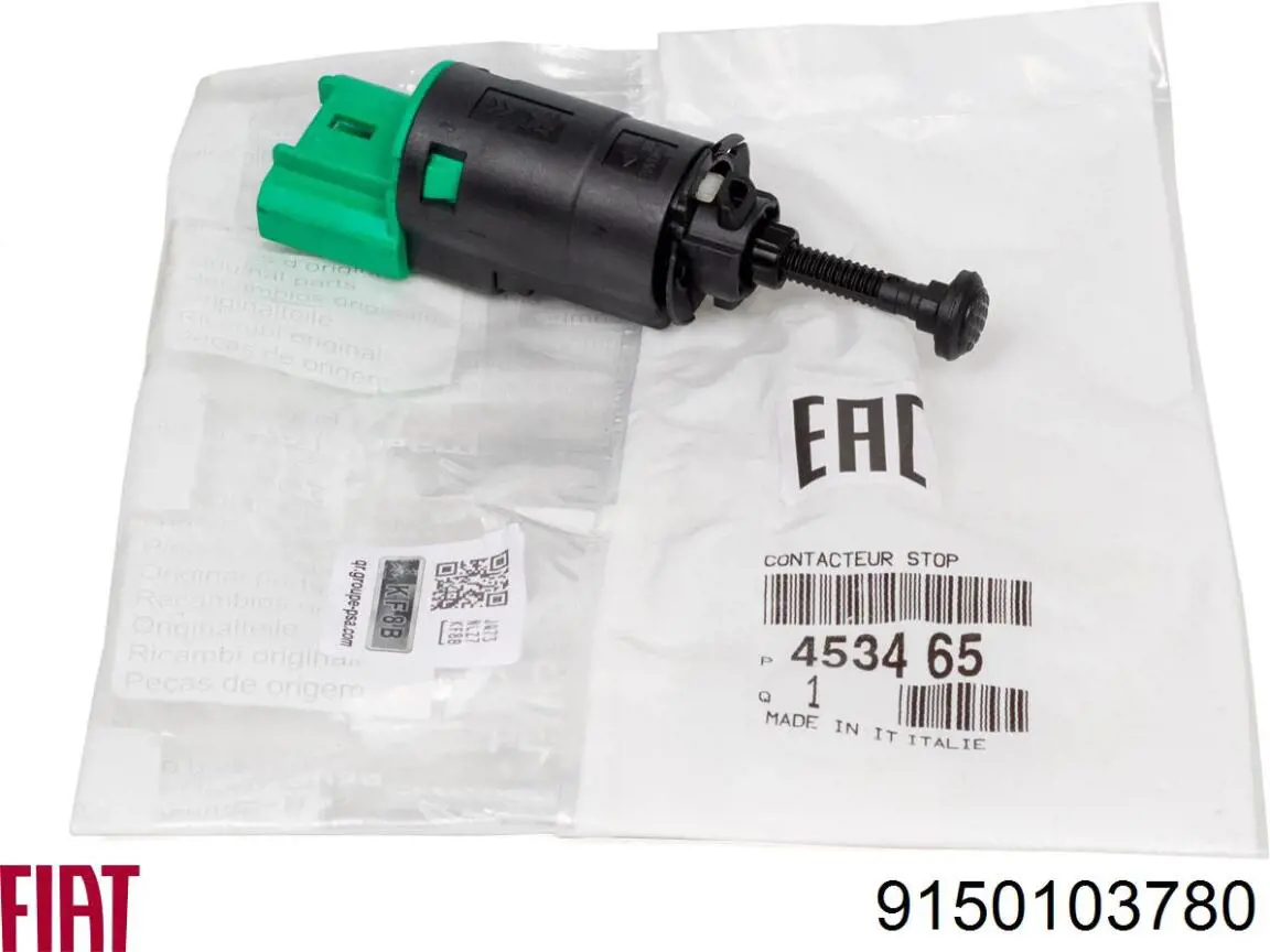 Кнопка стоп-сигналу Fiat/Alfa/Lancia 9150103780 ціна, від 14.74 USD