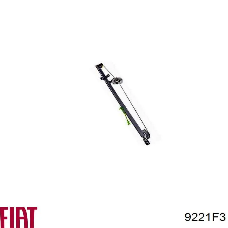 Склопідйомник з електродвигуном Fiat/Alfa/Lancia 9221F3 ціна, від 25.62 USD
