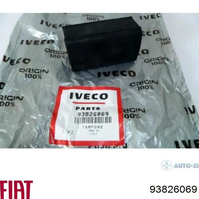 Відбійник задньої ресори Iveco 93826069 ціна, від 6.53 USD