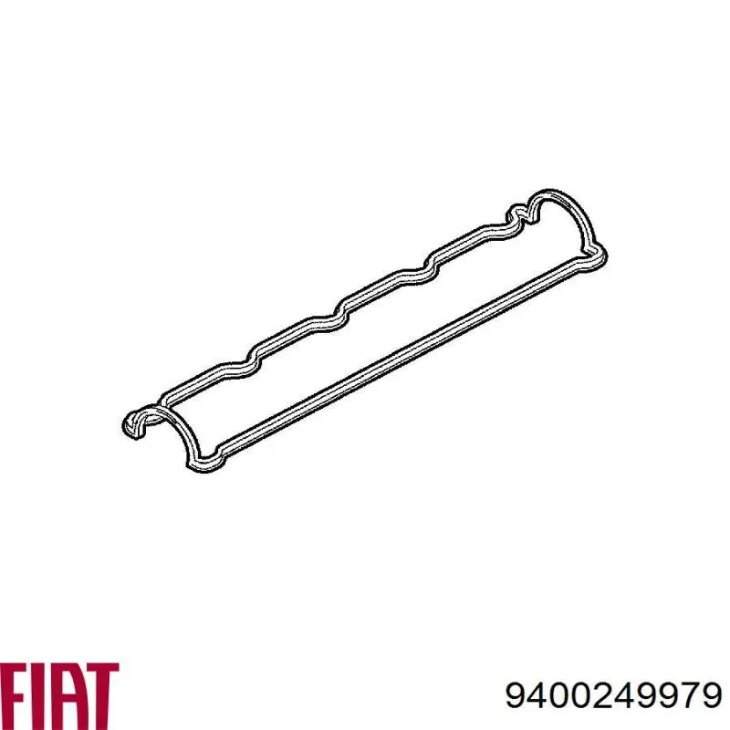 Прокладка клапанної кришки двигуна, нижня 9400249979 Fiat/Alfa/Lancia