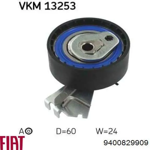 Ролик натяжителя ременя газорозподілу Fiat/Alfa/Lancia 9400829909 ціна, від 19.69 USD