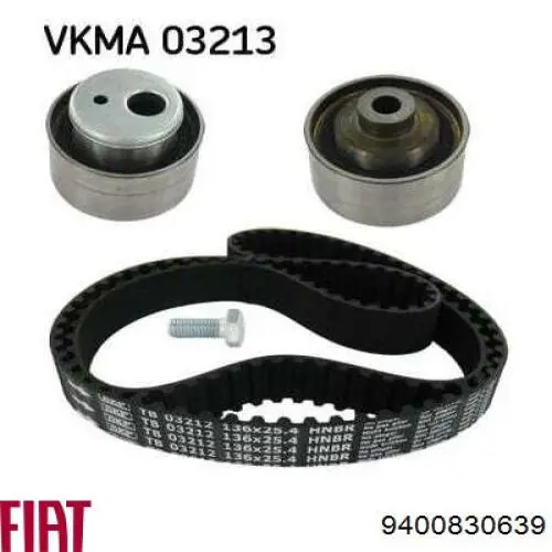 Ролик ременя ГРМ, паразитний Fiat/Alfa/Lancia 9400830639 ціна, від 14.29 USD