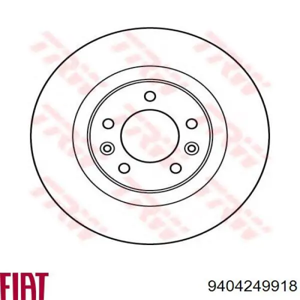 Задні дискові гальма Fiat/Alfa/Lancia 9404249918 ціна, від 31.80 USD