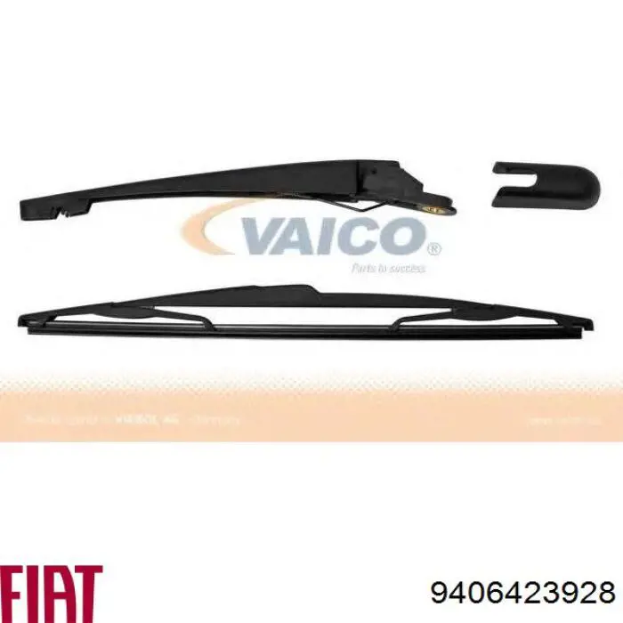Щітка склоочисника заднього скла Fiat/Alfa/Lancia 9406423928 ціна, від 6.89 USD