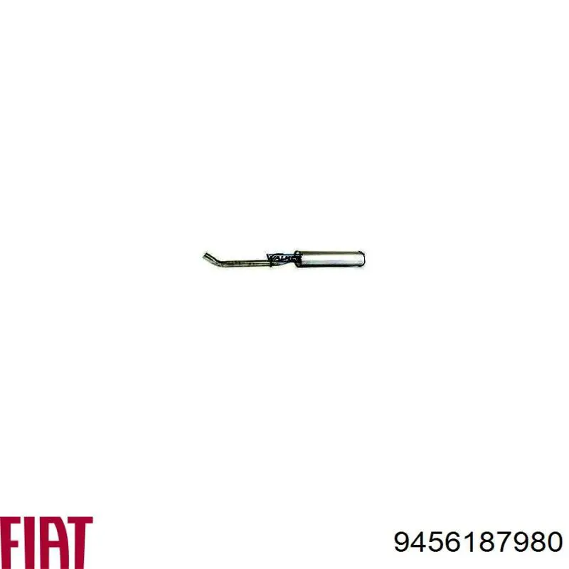 Глушник Fiat/Alfa/Lancia 9456187980 ціна, від 39.17 USD