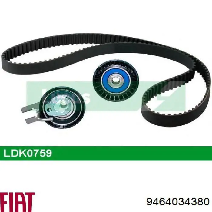 Купити 9464034380 Fiat/Alfa/Lancia Ремінь газорозподільного механізму